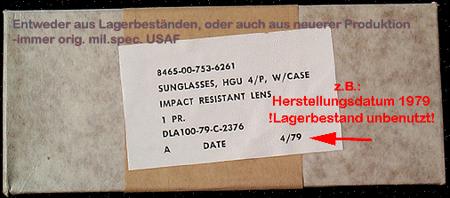 Lagerbestände m. abgebildetem Karton -neuere Produktion in Werksverpackung