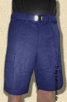 BDU Shorts in navy-blue