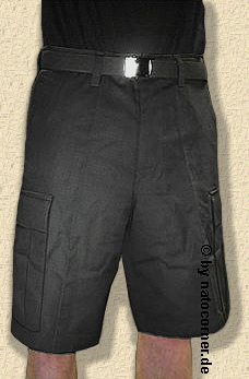 BDU-Shorts m. 6 Taschen aus Ripstop Baumwolle
