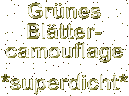 Vorderseite in grnem Blttertarn